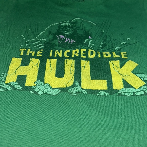 Marvel Toddler The Hulk green t- shirt SZ 3t - Picture 2 of 4